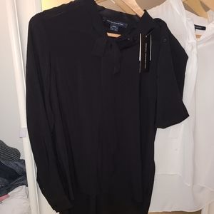 French connection long sleeve blouse